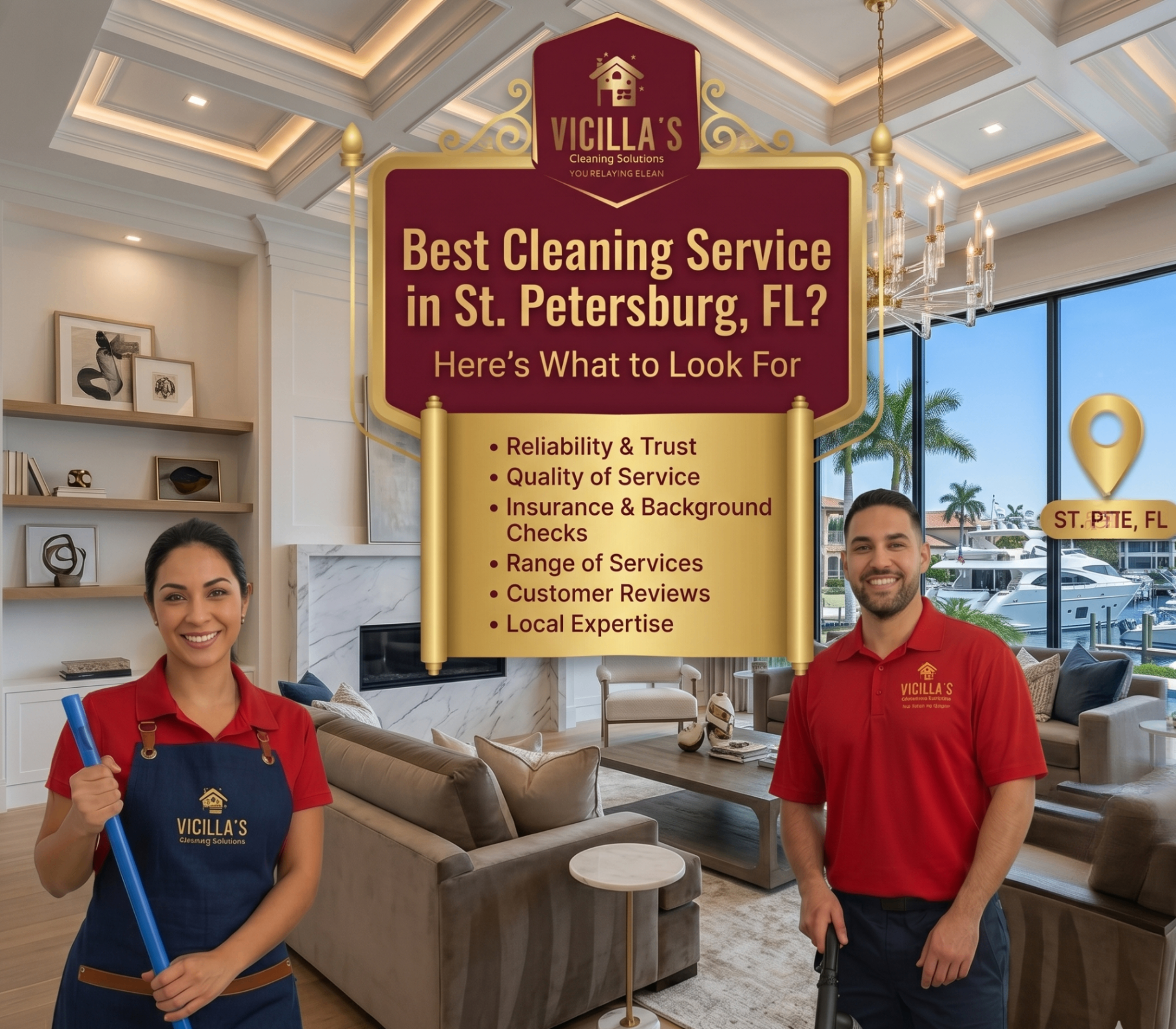 How to Choose the Best Cleaning Service in St. Petersburg, FL